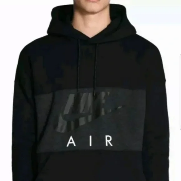 NIKE AIR Sweatshirt MEN'S XL Black AQ7255 010